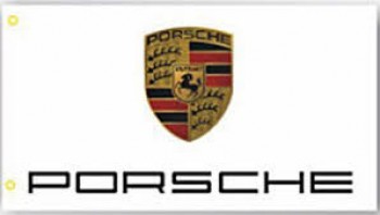 Fabricants vente directe en gros custon de haute qualité Porsche Flag |