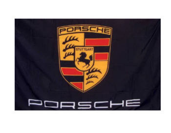 Pare-brise Porsche Banner Sticker Vinyle NOIR 944 996 997 GTS