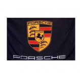neoplex f-1318 porsche schwarz gelb premium 3'x 5 'flagge |