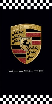баннеры Porsche Pole - флаг свободы и баннер Inc