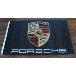 Details zu Neue schwarze Porsche Flagge Formel 1 Ein F1-Rennschild Banner Auto Garage Car