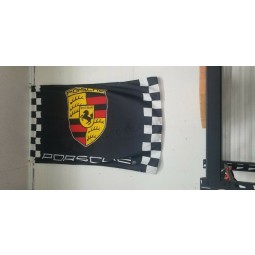 porsche 930 flag banner 3x5 feet 911 928 944 993 996 gelb / rot / schwarz