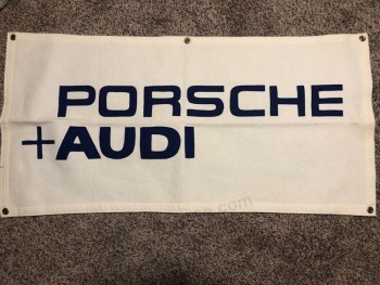 Vintage Porsche Audi Händler Flagge Banner Zeichen 46 