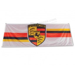 porsche rennsport race vlag Fan motorsport met hoge kwaliteit