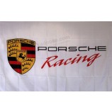 Porsche Racing Flagge groß 3FT X 5FT mit hoher Qualität