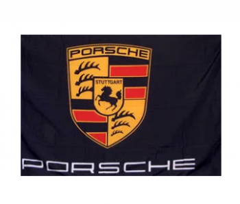 venda por atacado cusotm porsche garagem banner com alta qualidade