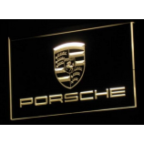 Großhandel benutzerdefinierte hochwertige Porsche LED Leuchtreklame mit einer beliebigen Größe