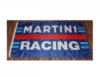 martini racing banner bandeira rossi porsche formula One team F1 sign auto