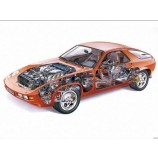 Porsche 928 Cutaway Mini Poster 11 x 17 Master Print