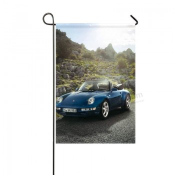 DongGan jardin drapeau Carrera Porsche 1994 cabriolet mars 6 911 12x18 pouces (sans mât)