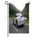 Porsche 911 Outdoor Garten Flagge Banner, Rasen Dekor kleine doppelseitige Garten Flagge 12 x 18 Zoll