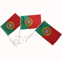 Mini Portugal hand flag Portugal hand waving stick flag