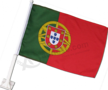 30x45cm Drapeau de voiture Portugal Drapeau de fenêtre de voiture Portugal