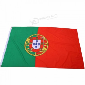 профессиональный флаг поставщика полиэстер национальный флаг Португалии