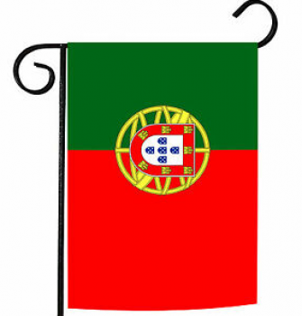 도매 정원 마당 폴리 에스테 포르투갈 깃발 관례