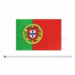 Portugal hand flag Portugal hand waving stick flag