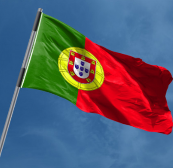耐久性のある屋外国旗3x5ftポルトガル吊り旗
