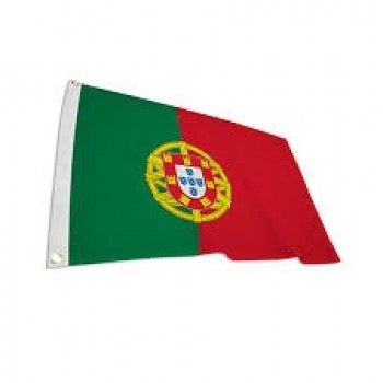 Vente chaude Portugal drapeau de la nation mondiale drapeaux de pays