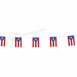 Wholesale 100FT Puerto Rico String Bunting Natioanl Flags
