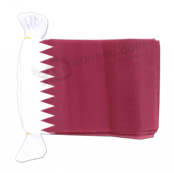 Qatar String Flag Soccer Club Qatar Decoration Flag