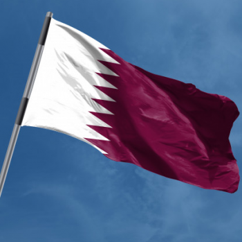Drapeau du Qatar Drapeaux nationaux du Qatar de haute qualité