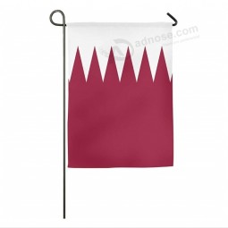 aangepaste qatar nationale dag tuin vlag / qatar land werf vlag banner