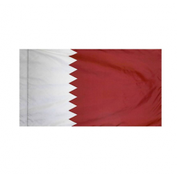 High quality polyester national flag of Qatar