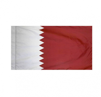 hochwertige Polyester Nationalflagge von Katar