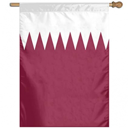 Wandbehang Polyester Katar Wimpel Flagge Mini Katar Flagge
