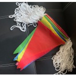 Cheap promotional plain colored fabric bunting for outdoor use