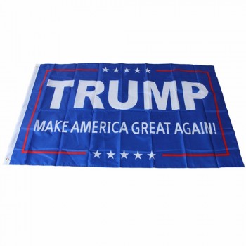 100% Polyester machen die amerikanische 3 * 5Ft-Trumpfflagge 2020 großartig