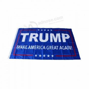 Bandera de 3x5 pies de Donald Trump 2020, mantenga la bandera de América Great Maga Trump con arandelas de latón