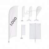 custom beach flag,promotion flying flag, beach teardrop banner