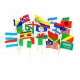groothandel feestartikelen mini bamboe handvlag met stokjes