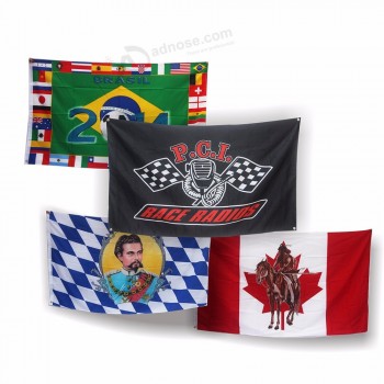 Drapeaux personnalisés professionnels sérigraphiés