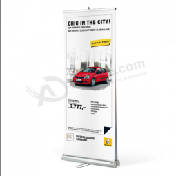 renault display stand roll Up vertical renault publicidade banner cartaz
