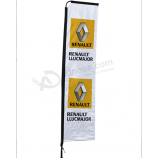 напечатанный баннер флага лезвия renault для рекламы