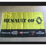 aangepaste afdrukken 3x5ft polyester renault vlag banner