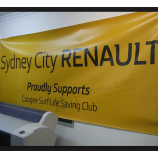 banner publicitario personalizado de alta calidad con logotipo de renault