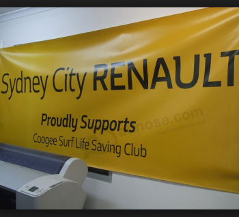 banner publicitario personalizado de alta calidad con logotipo de renault