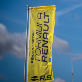 Renault Publicité Rectangle Pole Sign Bannière Personnalisée
