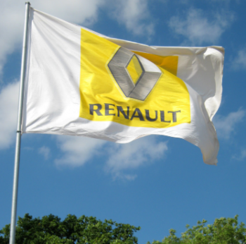 Renault Motors Logo Flag 3' X 5' Outdoor Renault Auto Banner