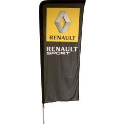 Rectangle Polyester Chevrolet Advertising Blade Flag