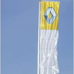 Wind flying custom made Renault Logo Pole Signs