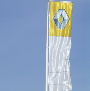 Wind flying custom made Renault Logo Pole Signs