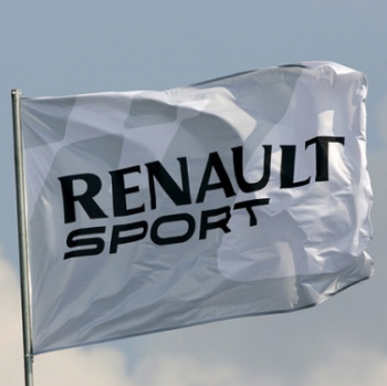 fabricante de bandeira de publicidade de logotipo renault poliéster