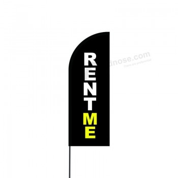 Le kit de poteaux en composite de carbone Rent Me Feather Flag Flex Banner, 11' (R3-CLHQ-B0F4)