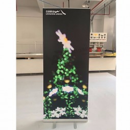 Custom 85 * 200 Portable Rétractable Banner Stand Roll Up Banner Stand Pull up Banner Stand