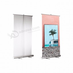 Bannière enroulable à led en aluminium en extérieur 85 * 200cm bannières enroulable affichage