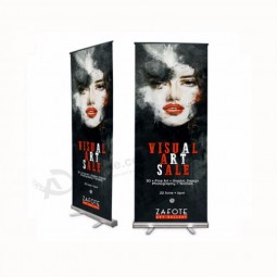 Extérieur / intérieur en aluminium Pull Up Banner Roll Up Bannière pour l’affichage
